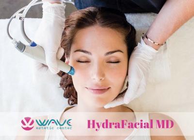 почистване на лицето с HydraFacial MD